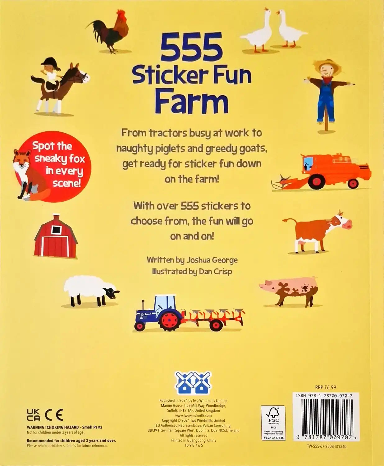 555 Sticker Fun Farm