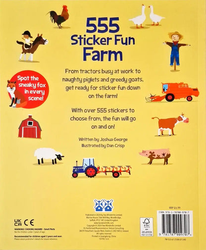 555 Sticker Fun Farm