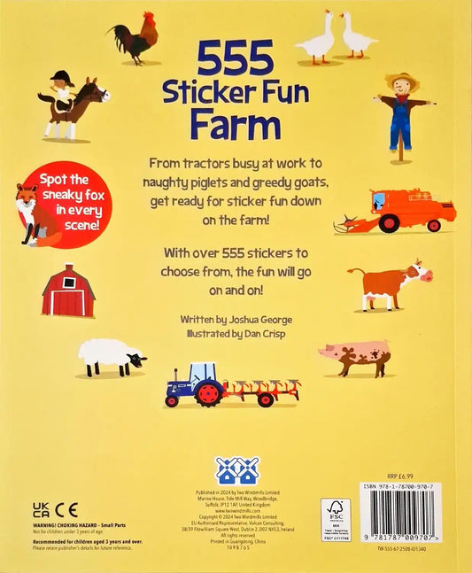 555 Sticker Fun Farm