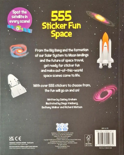 555 Sticker Fun Space