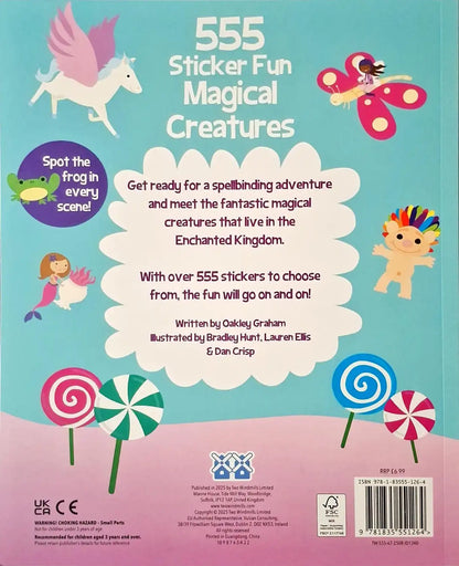 555 Sticker Fun Magical Creatures