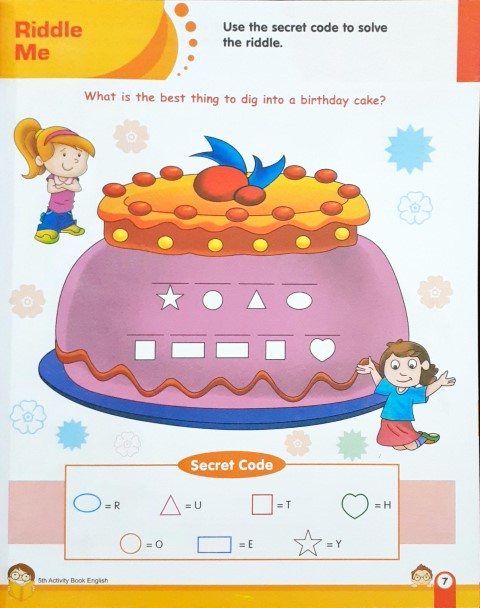 5th Activity Book English (7+)