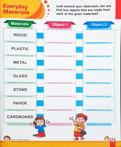 5th Activity Book Science (7+)