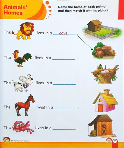 5th Activity Book Science (7+)
