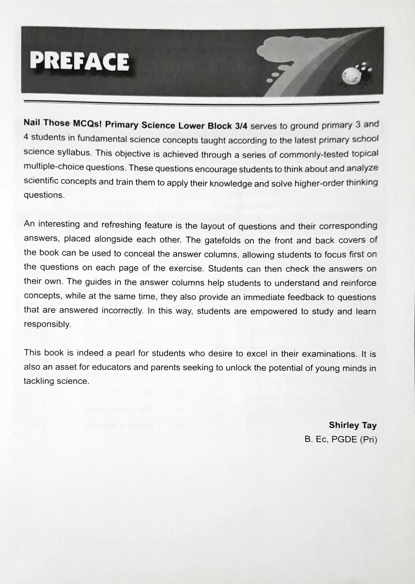 SAP Nail Those MCQs! Primary Science Lower Block 3/4