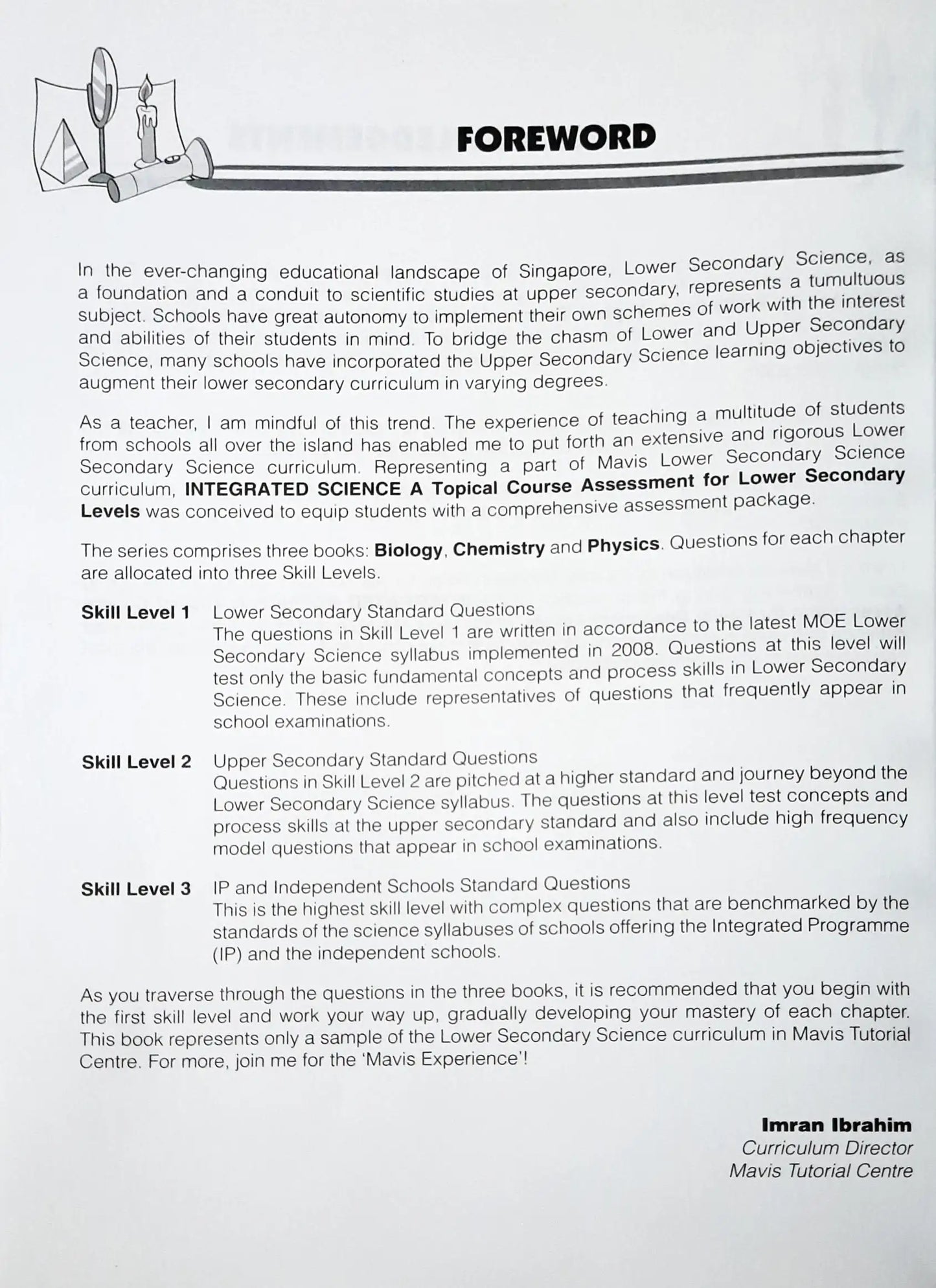 SAP Science @ Mavis Integrated Science Physics