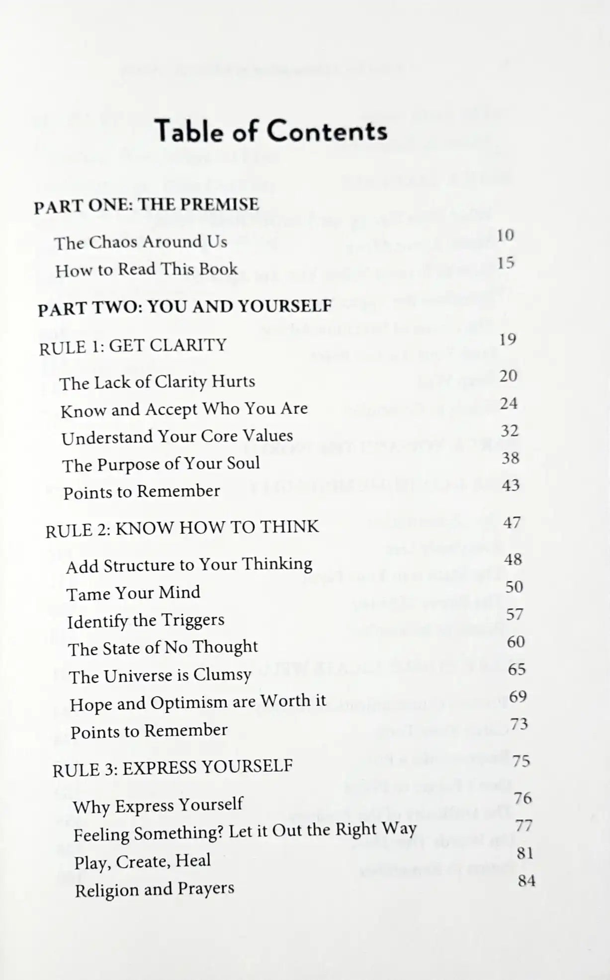7 Rules for a Calm Mind in a Chaotic World