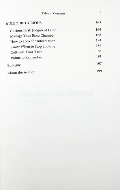 7 Rules for a Calm Mind in a Chaotic World