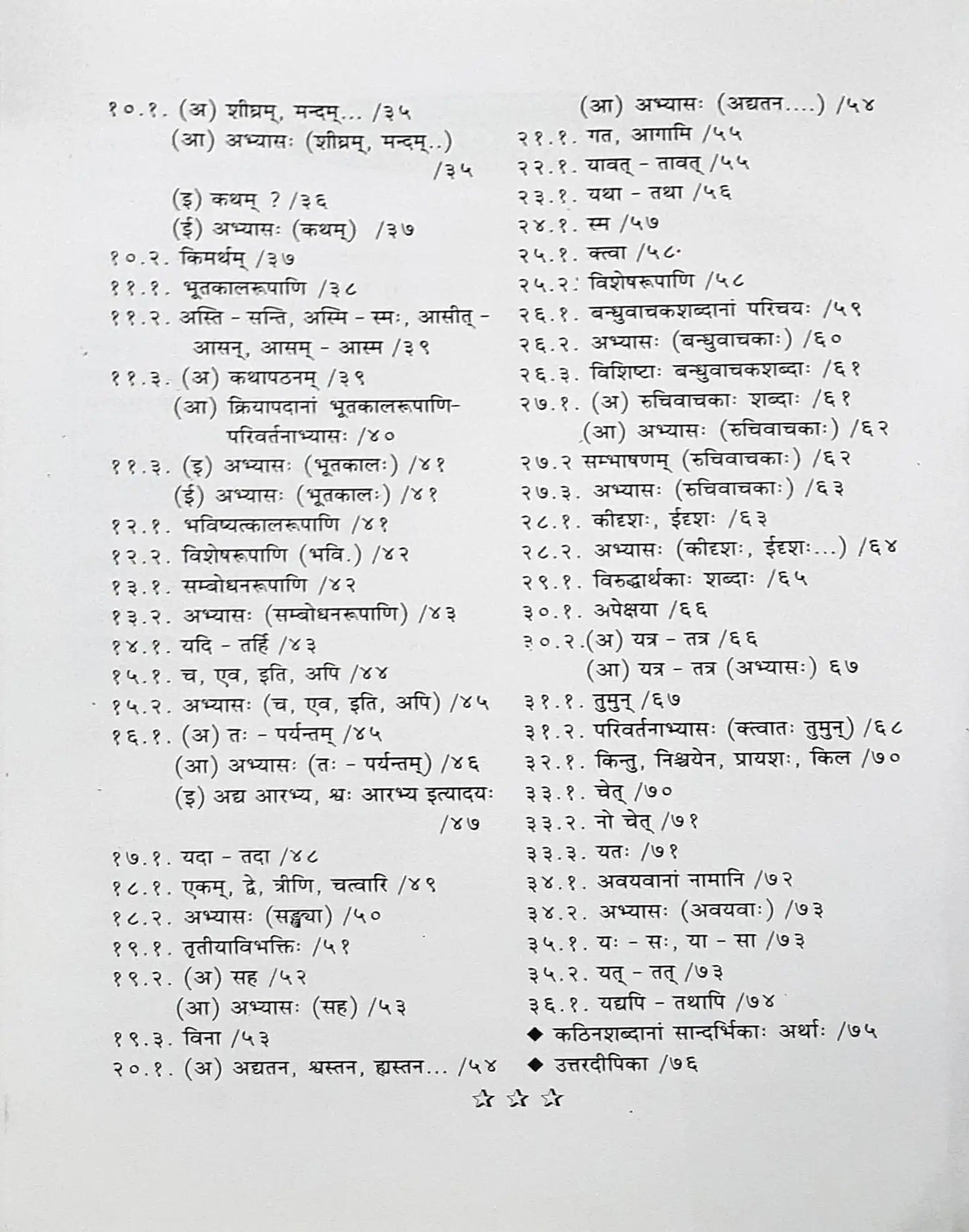 Abhyaspustakam Sanskrit Bharti in English & Sanskrit