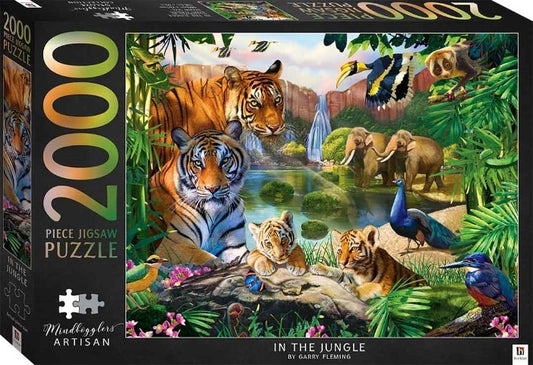 Mindbogglers Artisan In The Jungle 2000 Piece Jigsaw Puzzle