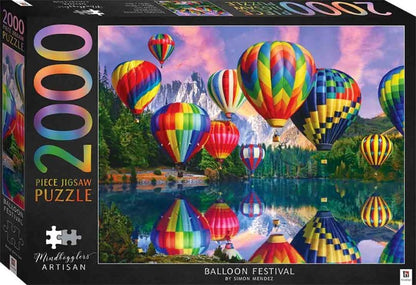 Mindbogglers Artisan Balloon Festival 2000 Piece Jigsaw Puzzle