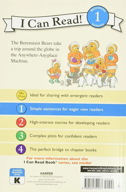 The Berenstain Bears : Around the World - I Can Red Level 1