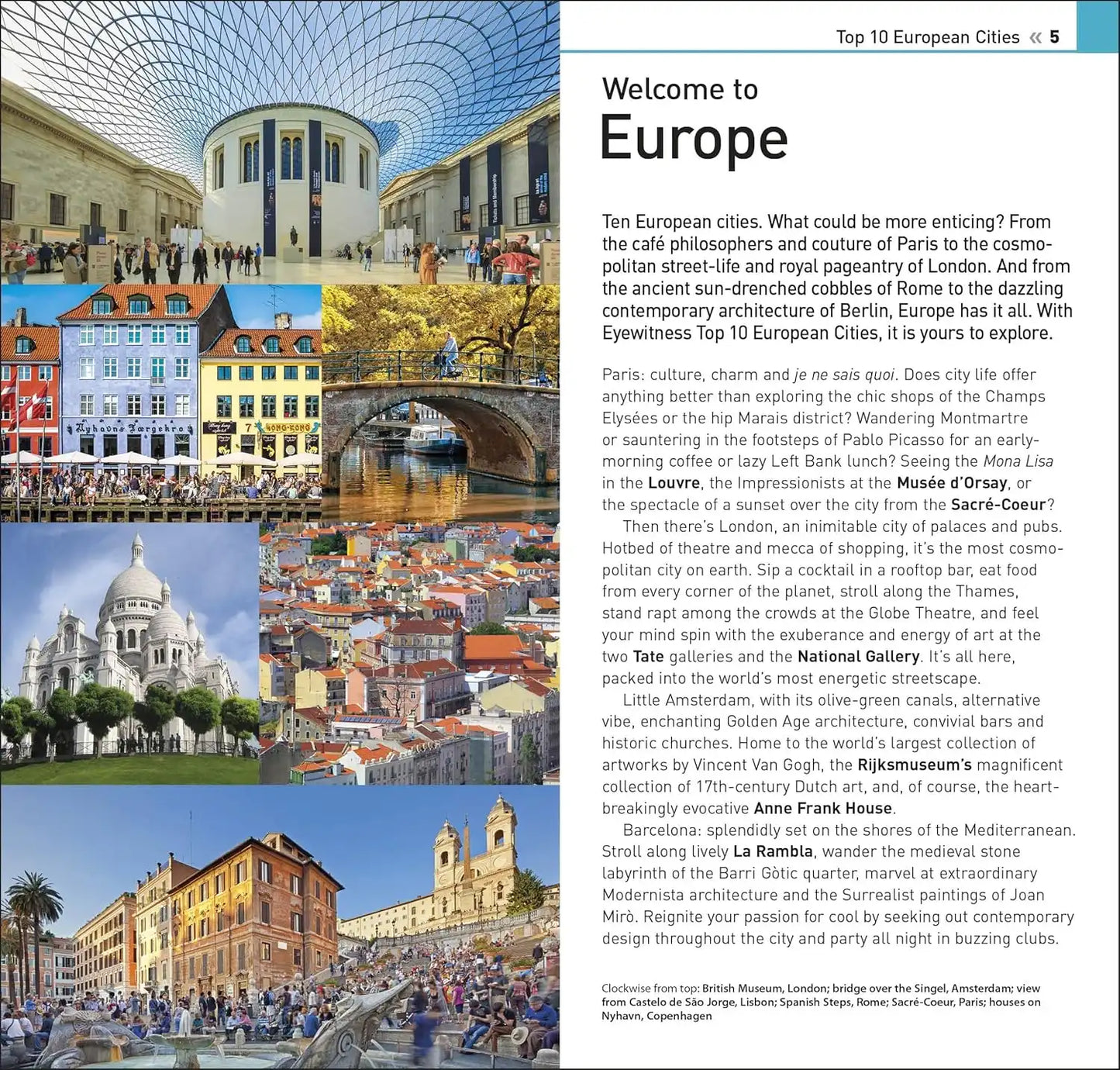 DK Eyewitness : Top 10 European Cities