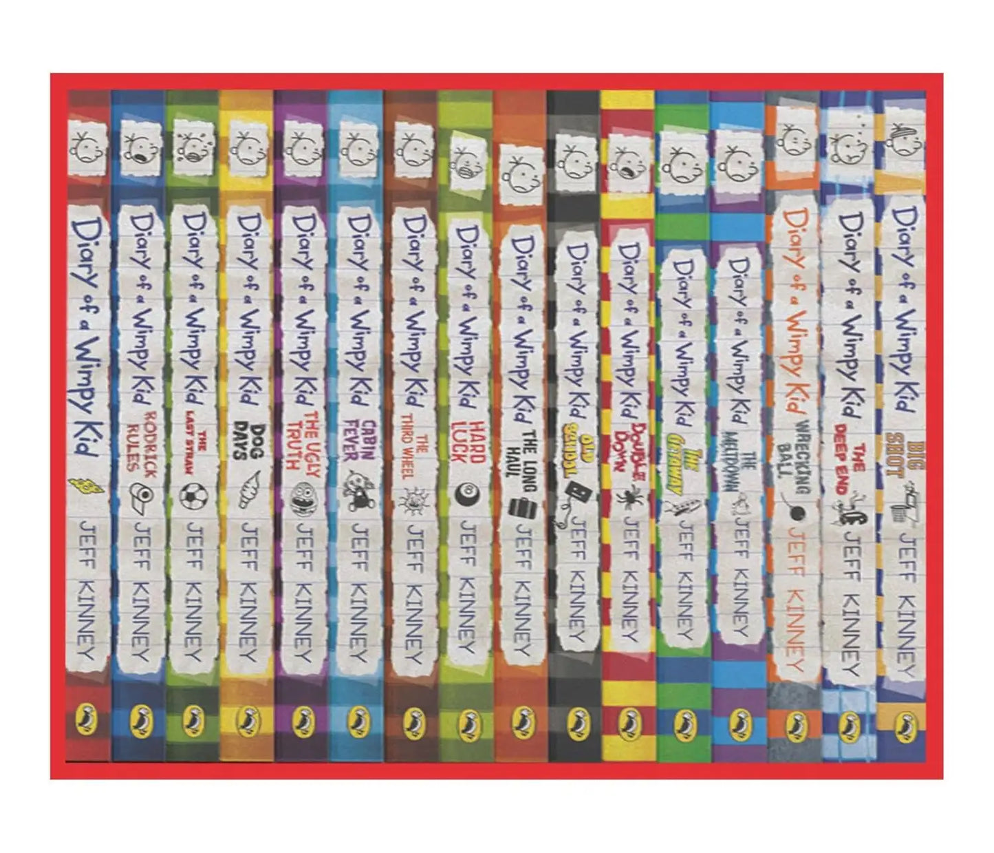 Diary of a Wimpy Kid : The Ultimate Collection 1 - 16 Box Set