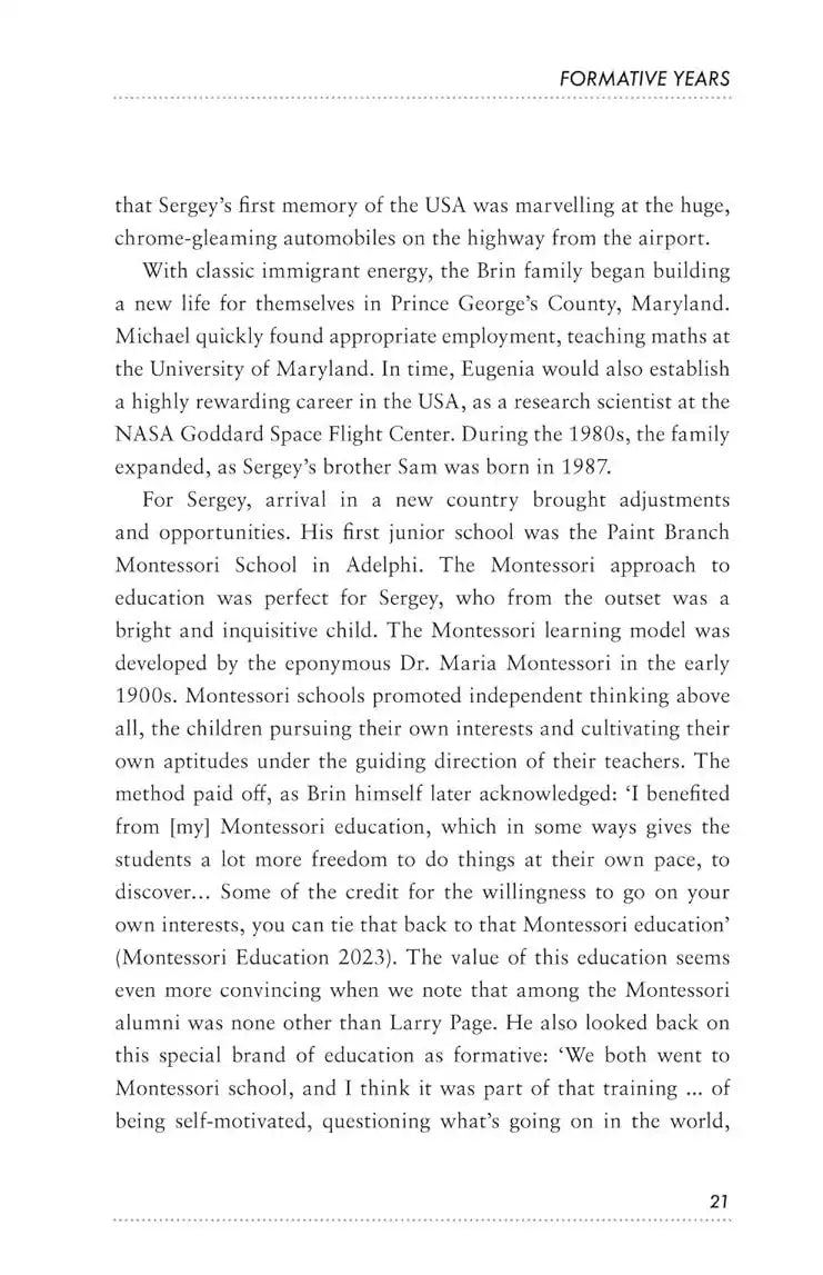 Sergey Brin and Larry Page : The Men Who Created Google