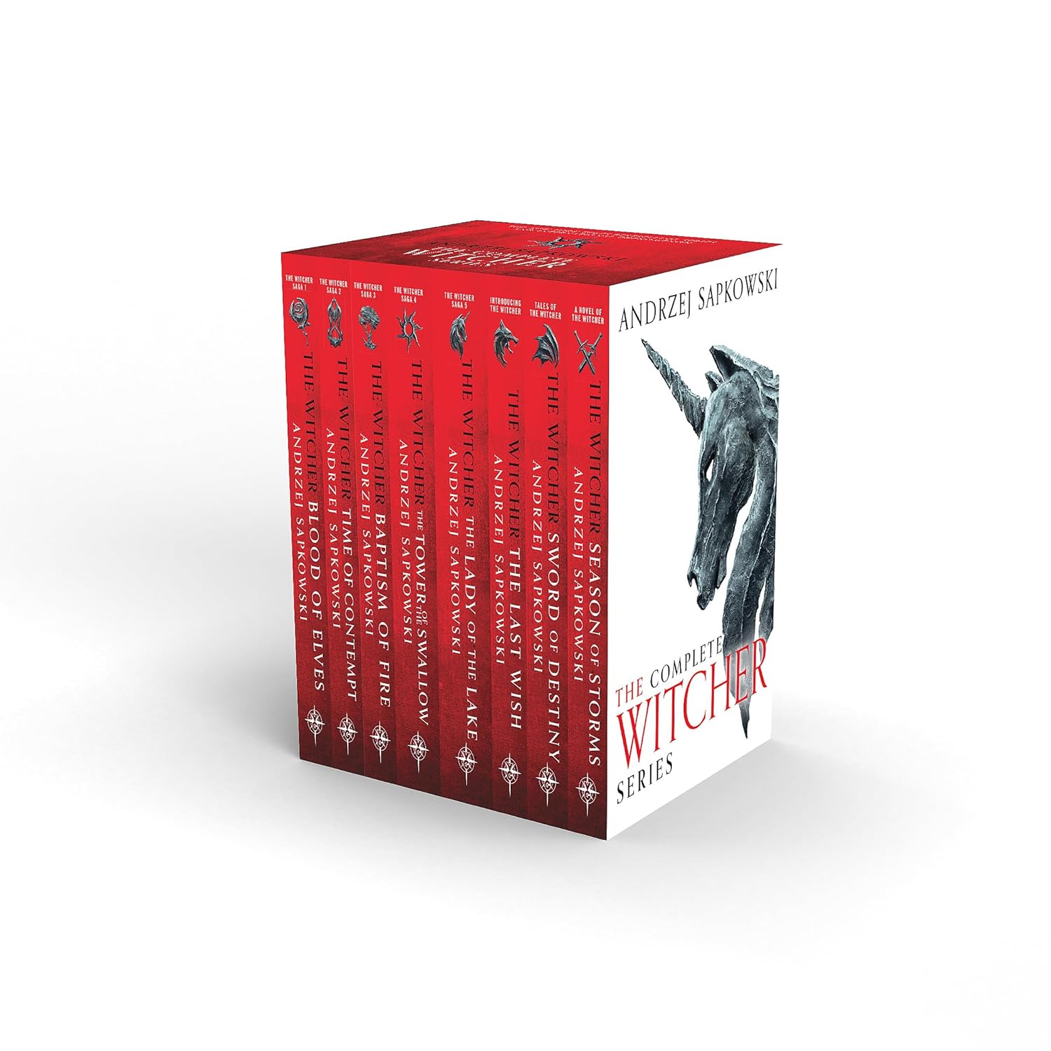 The Witcher Series Complete Box Set of 8 Books – Books and You
