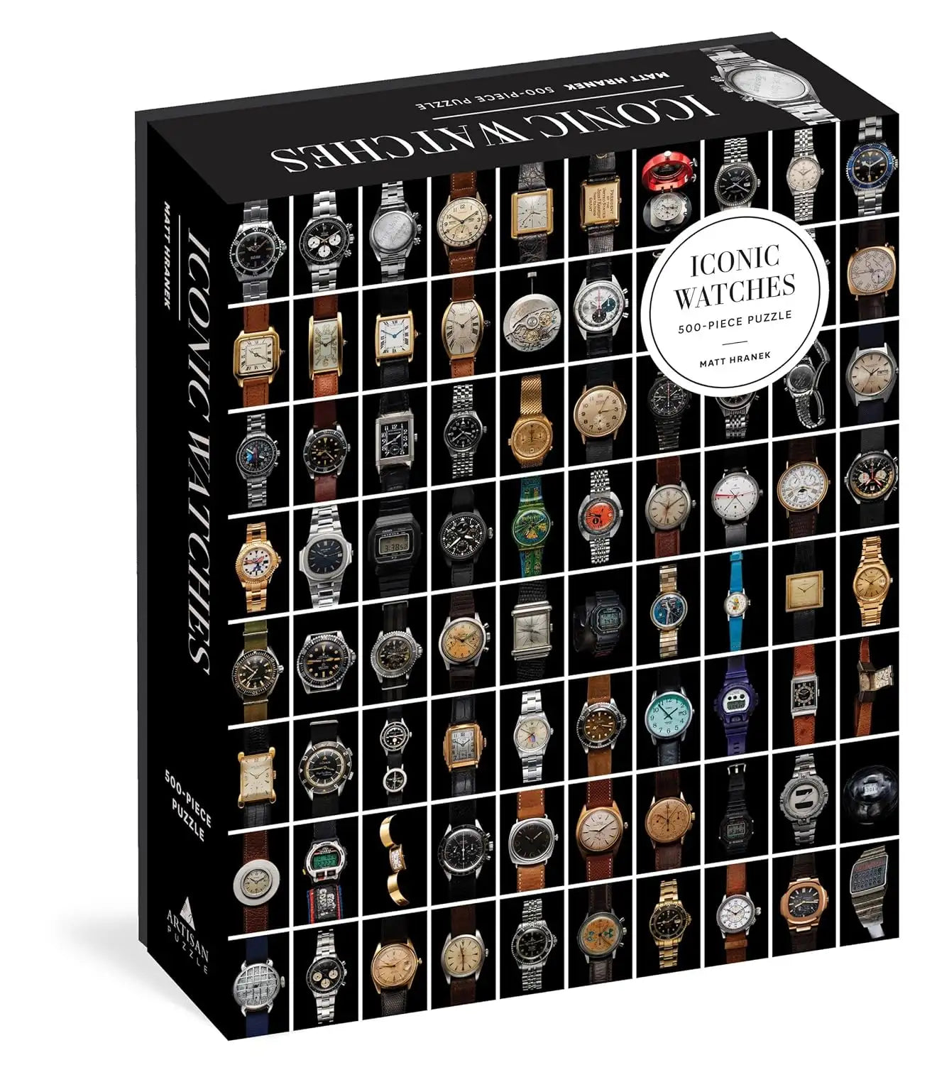 Iconic Watches 500-Piece Puzzle | Artisan Puzzle 4