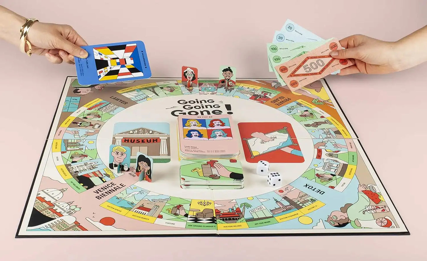 Going Going Gone: A High-Stakes Board Game