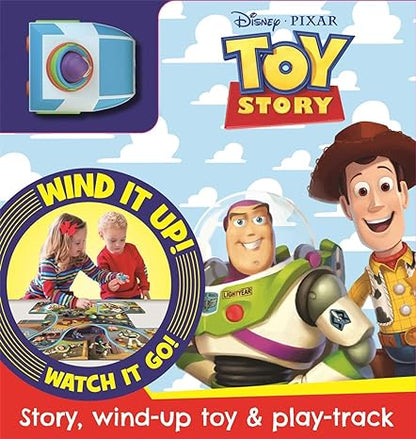 Disney Pixar Toy Story - Story, Wind-up Toy and Play-Track