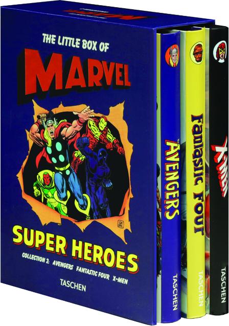 The Little Box of Marvel : Super Heroes - Collection 2 | Avengers |Fantastic Four | X-men
