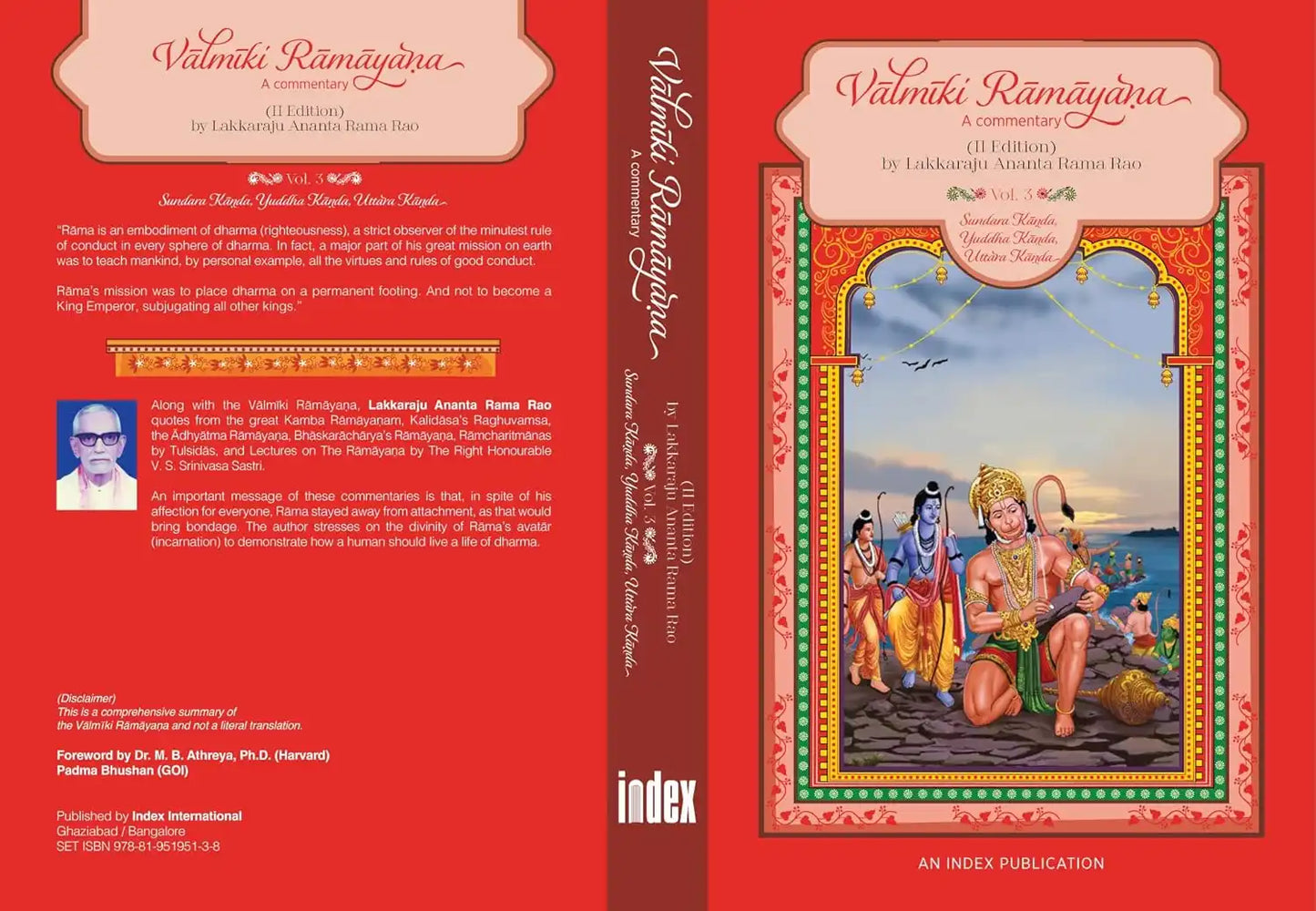 Valmiki Ramayana : A Commentary : Pack of 3 Titles | Hardcover