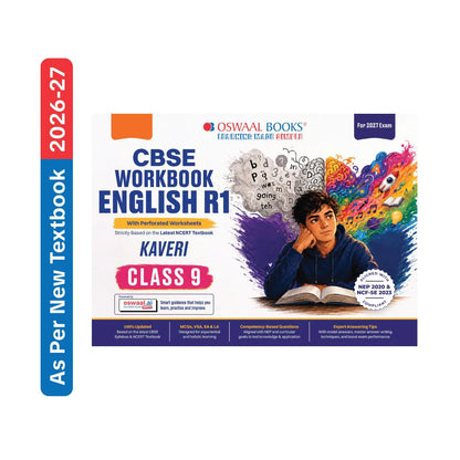 Oswaal CBSE Workbook Class 9 English R1 | aligned with NCERT Kaveri | 2027 Exam