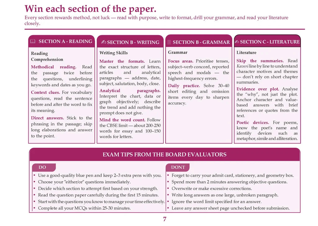 Oswaal CBSE Workbook Class 9 English R1 | aligned with NCERT Kaveri | 2027 Exam