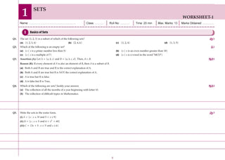 Oswaal CBSE Workbook Class 9 Mathematics at Advance Course | NEP 2020 + NCF-SE 2023 | 2027 Exam
