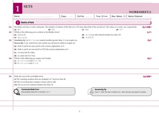 Oswaal CBSE Workbook Class 9 Mathematics at Advance Course | NEP 2020 + NCF-SE 2023 | 2027 Exam
