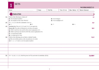 Oswaal CBSE Workbook Class 9 Mathematics at Advance Course | NEP 2020 + NCF-SE 2023 | 2027 Exam