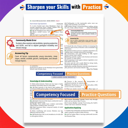 Oswaal CBSE Class 9 Social Science Part-1 Question Bank Chapter-wise & Topic-wise | Based on new NCERT Textbook Understanding Society India & Beyond
