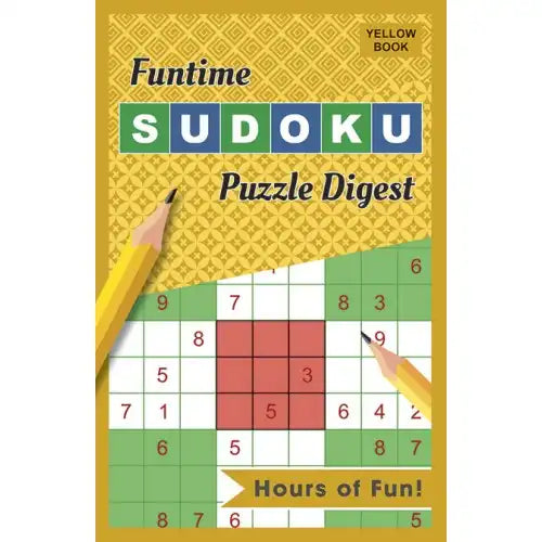 Funtime Sudoku Puzzle Digest : Yellow Book