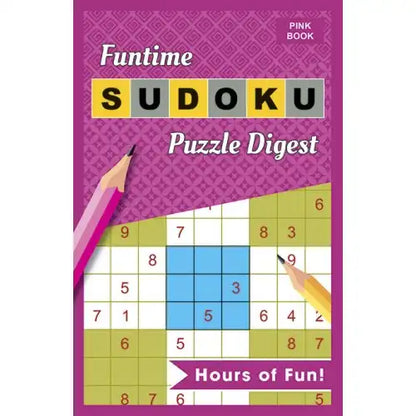 Funtime Sudoku Puzzle Digest : Pink Book
