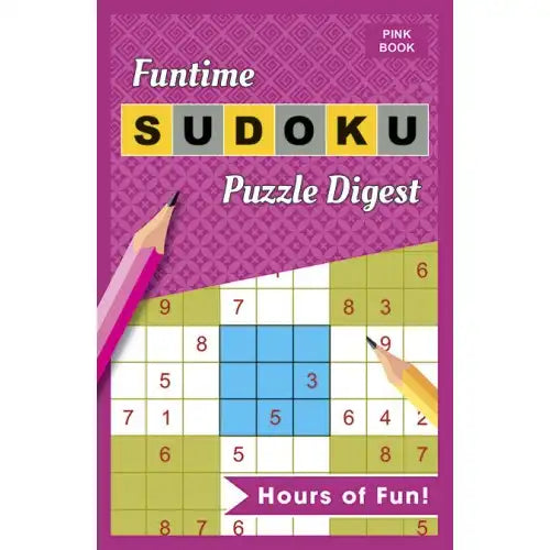 Funtime Sudoku Puzzle Digest : Pink Book
