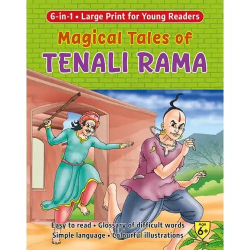 Magical Tales of Tenali Rama | 6 in 1 - Large Print for Young Readers