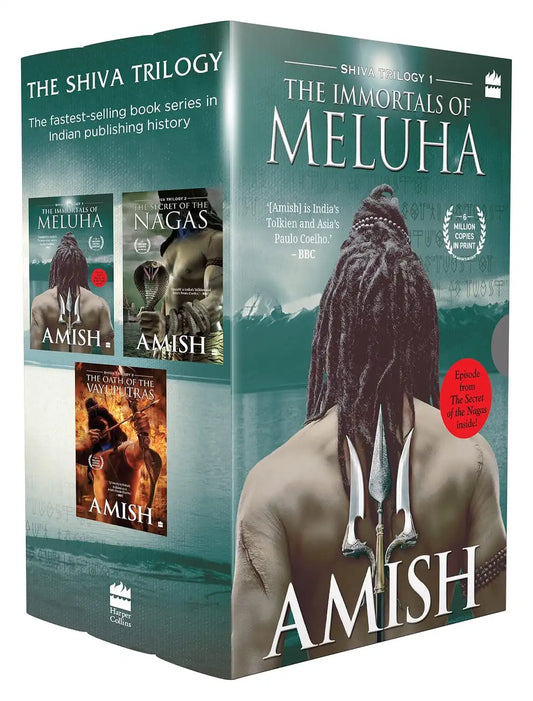 Shiva Trilogy Set of 3 Books | The Immortals of Meluha | The Secret of the Nagas | The Oath of the Vayuputras