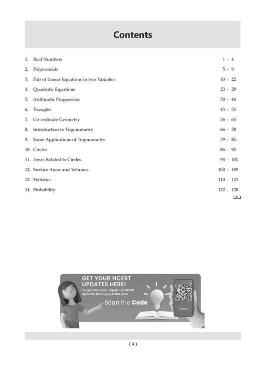 Oswaal NCERT Textbook Solutions Class 10 Mathematics | For Latest Exam