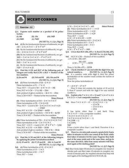 Oswaal NCERT Textbook Solutions Class 10 Mathematics | For Latest Exam