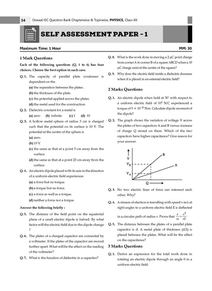 Oswaal ISC Question Bank Chapter-wise Topic-wise Class 12 | Accounts, Economics, Commerce, English Paper-1 & 2 | Set of 5 Books