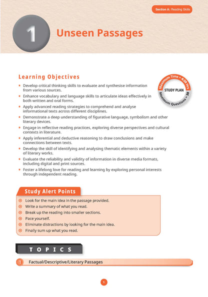 Oswaal CBSE Question Bank Class 12 Set of 4 Books | English Core | History | Political Science | Geography | Chapterwise & Topicwise Solved Papers | For 2026 Board Exams