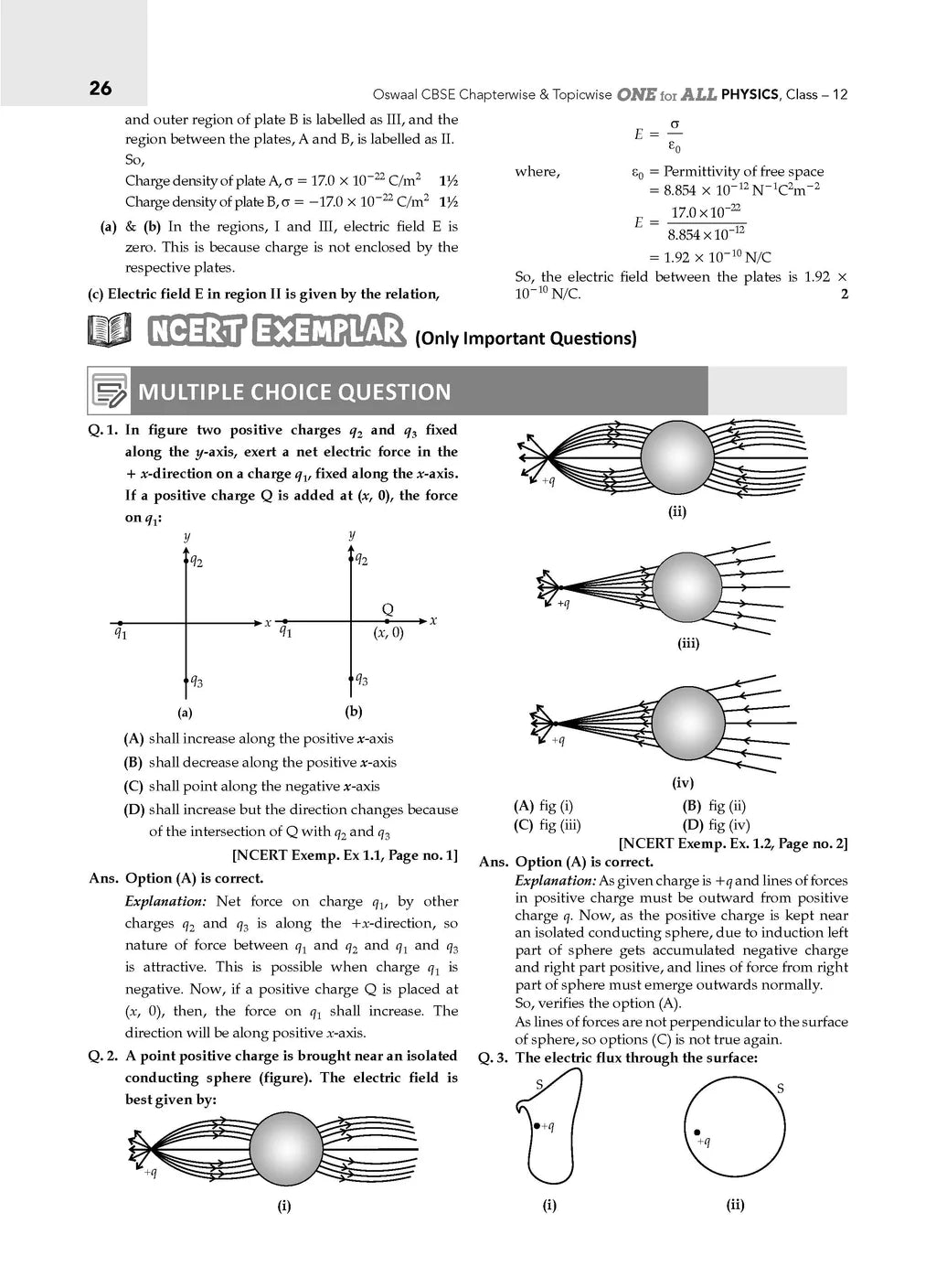 Oswaal CBSE Mega Study Pack - For Class 12 PCB (For 2026 Exam)