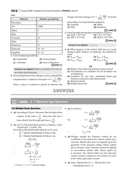 Oswaal CBSE Competency Focused Questions Chapter-wise and 10 Years' Solved Papers Class 12 PCB (Set of 2)