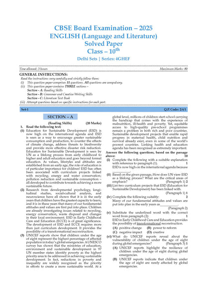 Oswaal CBSE & NCERT One For All Class 10 | English | Science | Social Science & Mathematics Basic | With Topic Wise Notes (Set Of 4 Books) For 2026 Board Exam