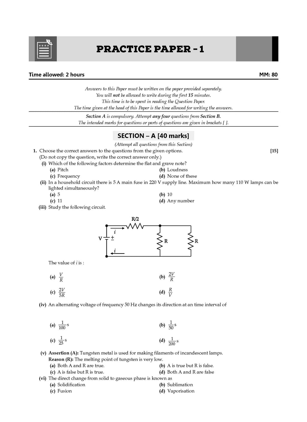 Oswaal ICSE Question Bank Chapter-wise Topic-wise Class 10 | Physics, Chemistry, Maths and Biology | Set of 4 Books