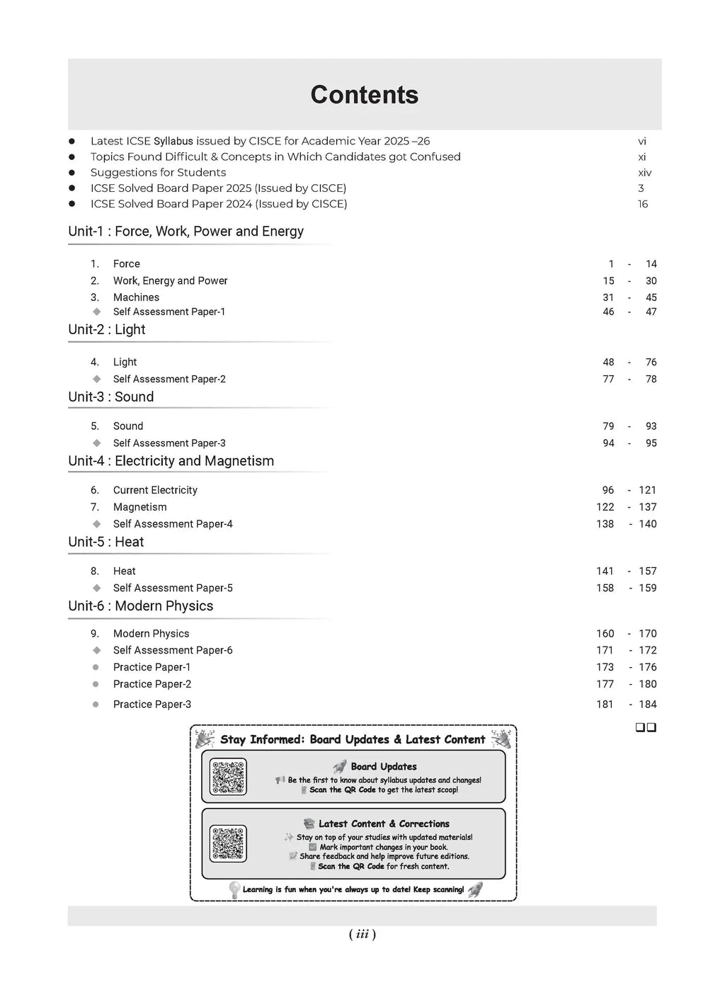 Oswaal ICSE Question Bank Chapter-wise Topic-wise Class 10 | Physics, Chemistry, Maths and Biology | Set of 4 Books