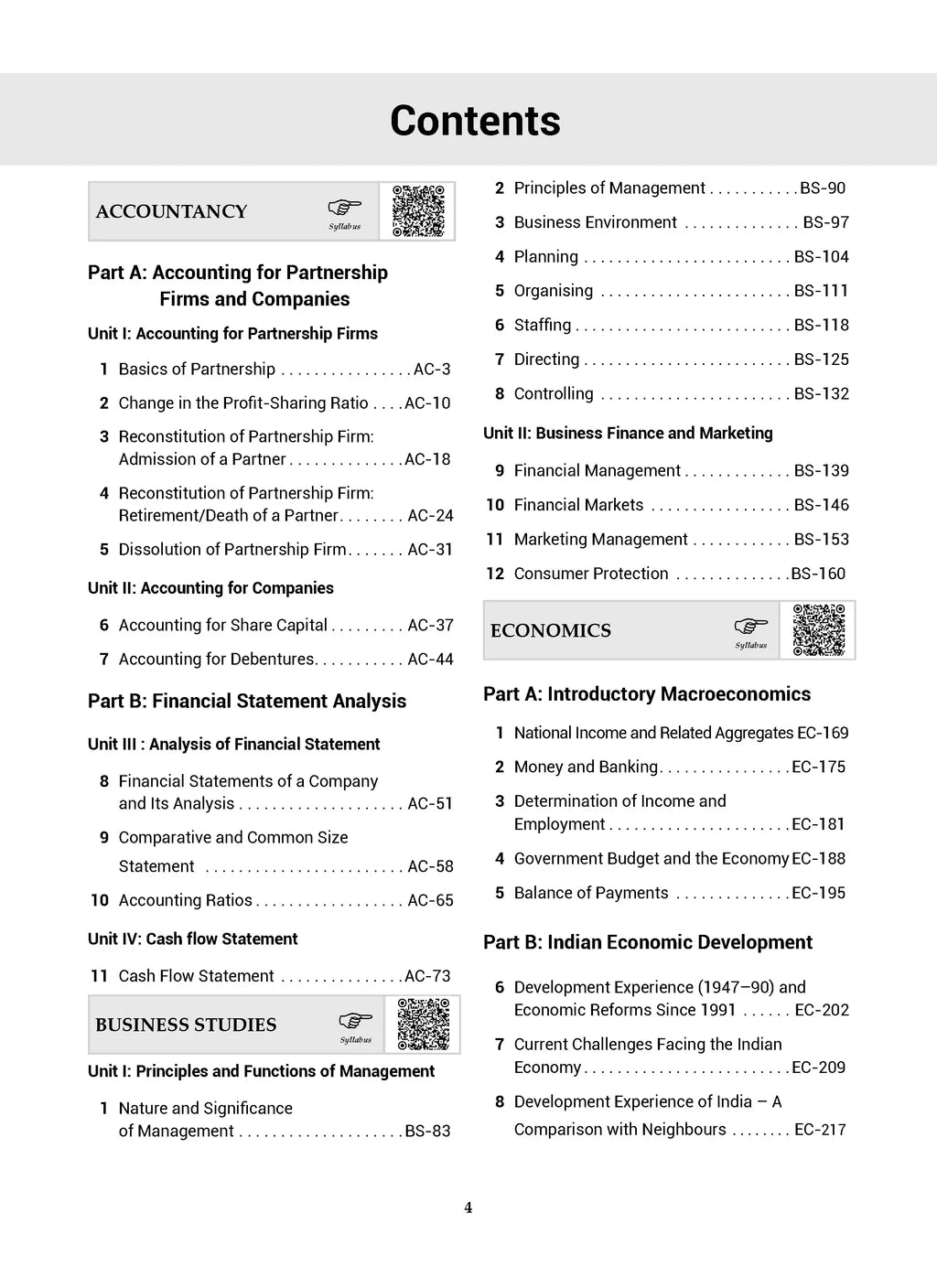 Oswaal CBSE Competency Focused Questions Chapter-wise and 10 Years' Solved Papers Class 12 Commerce (Set of 2)