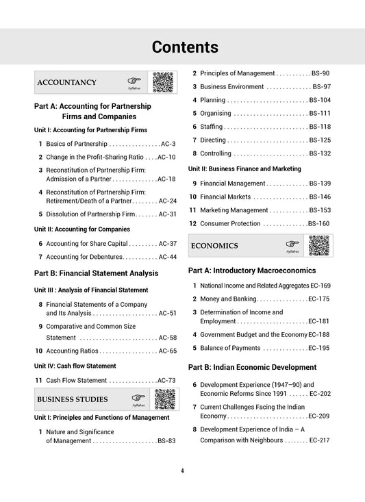 Oswaal CBSE Competency Focused Questions Chapter-wise and 10 Years' Solved Papers Class 12 Commerce (Set of 2)
