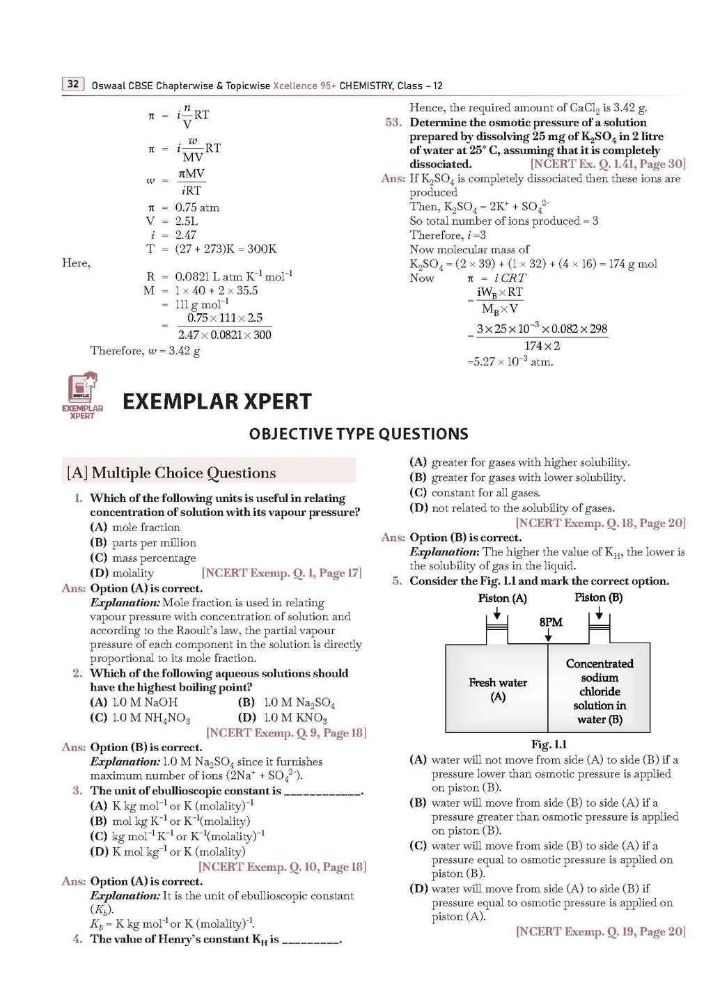 Oswaal CBSE Xcellence 95+ | English, Physics And Chemistry Class 12 (Set of 3)