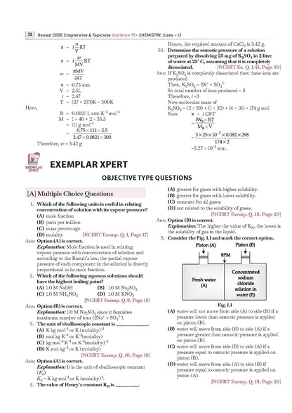 Oswaal CBSE Xcellence 95+ | English, Physics And Chemistry Class 12 (Set of 3)