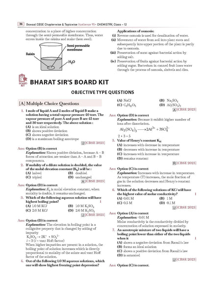 Oswaal CBSE Xcellence 95+ | English, Physics And Chemistry Class 12 (Set of 3)